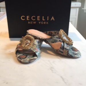 Cecelia New York Paradise Rainbow Sandals.